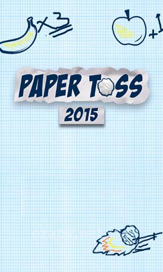 Paper toss 2015