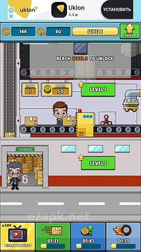 Idle box tycoon: Incremental factory game