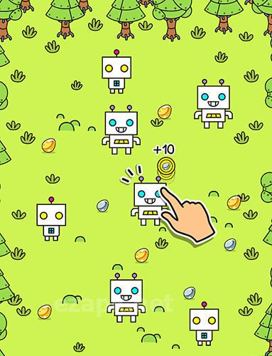 Robot evolution: Clicker game