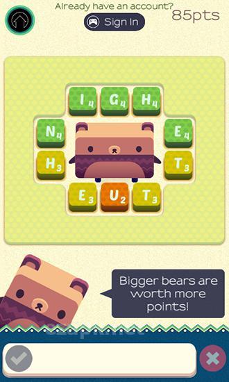 Alphabear: English word game