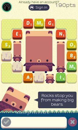 Alphabear: English word game