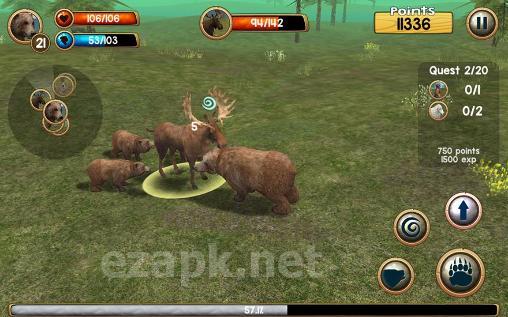 Wild bear simulator 3D