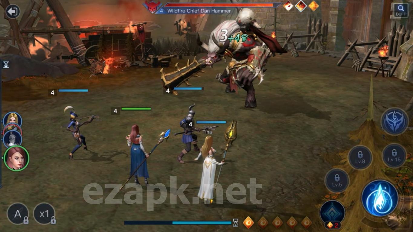 Wartune Mobile - Epic magic SRPG