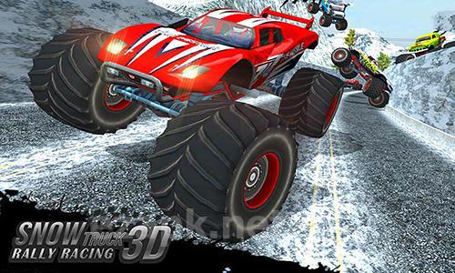 Snow racing: Monster truck 17. Snow truck: Rally racing 3D