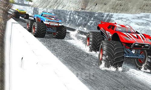 Snow racing: Monster truck 17. Snow truck: Rally racing 3D