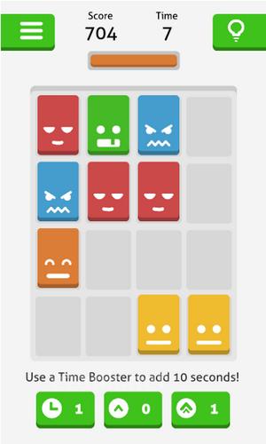 Hues game: Threes powered up!