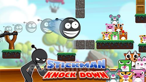 Stickman: Knockdown. Slingshot king