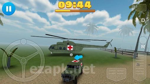 4x4 off-road ambulance game