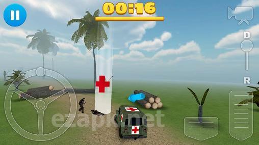 4x4 off-road ambulance game