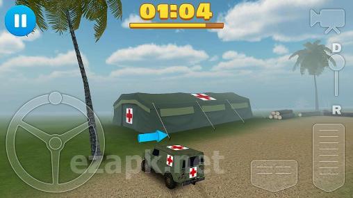 4x4 off-road ambulance game