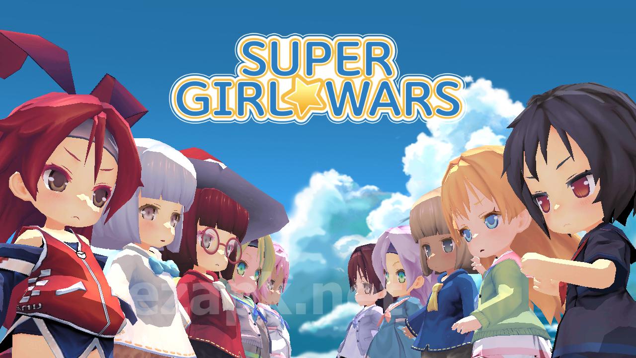 Super Girl Wars: Auto-play RPG