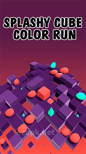 Splashy cube: Color run