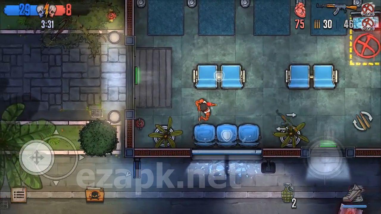 Urban Crooks - Top-Down Shooter Multiplayer Game