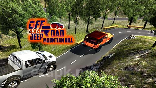 4x4 offroad jeep mountain hill
