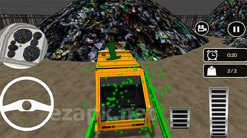 Garbage truck: Trash cleaner driving game