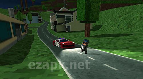 Block city police patrol
