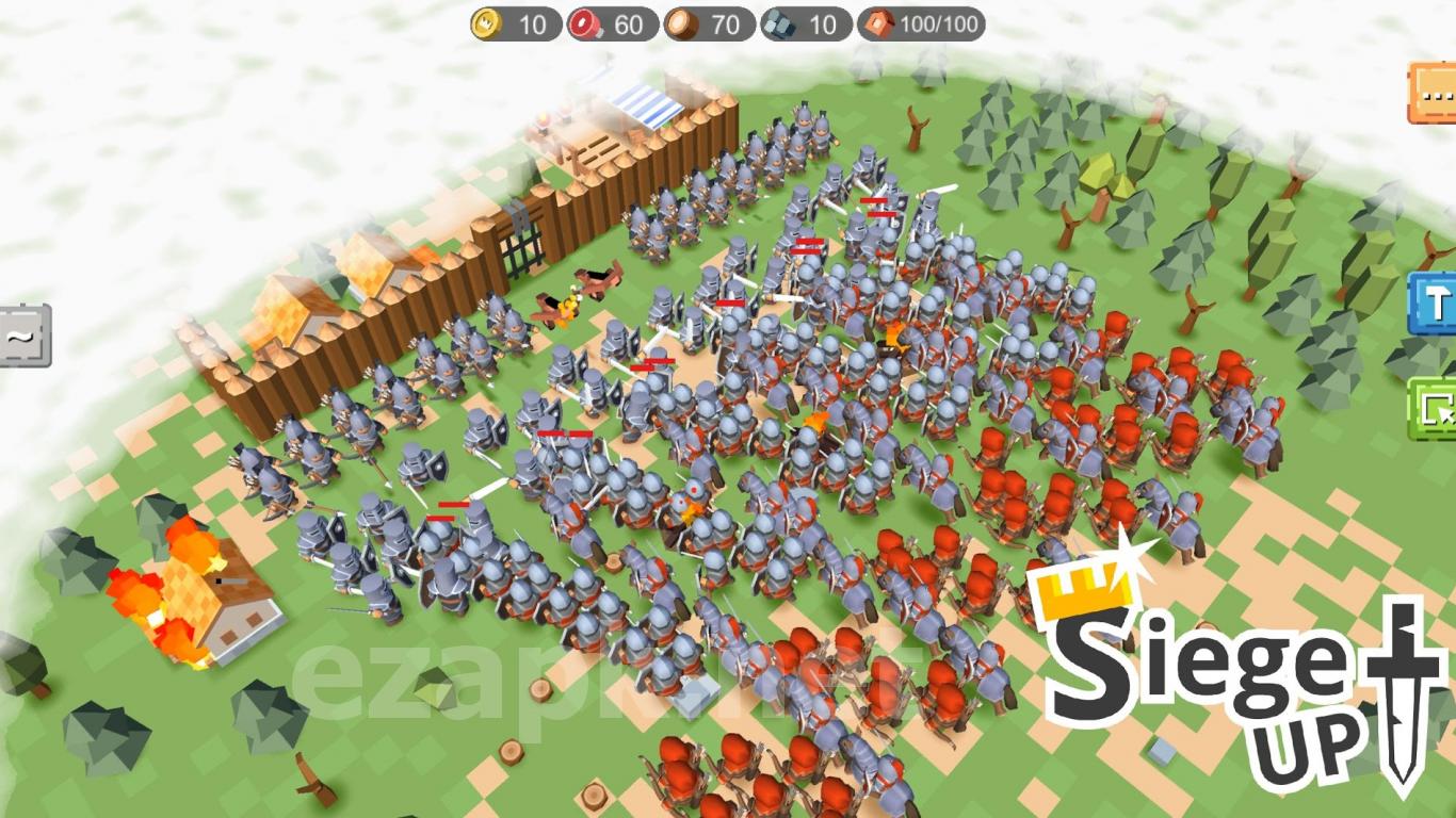 RTS Siege Up! - Medieval Warfare Strategy Offline