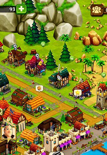 Town village: Farm, build, trade
