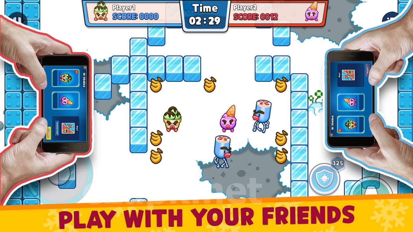 Fruit Ice Cream 2 - Ice cream war Maze Game