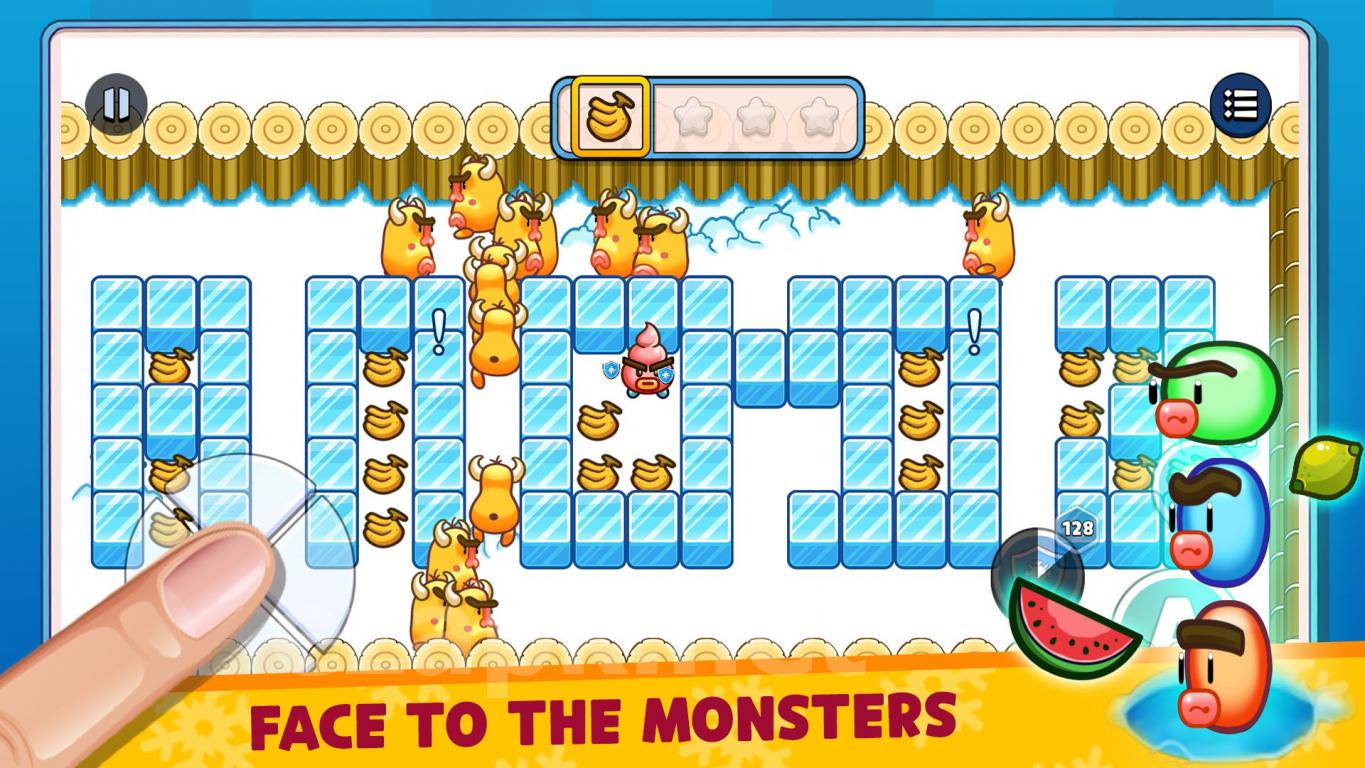 Fruit Ice Cream 2 - Ice cream war Maze Game