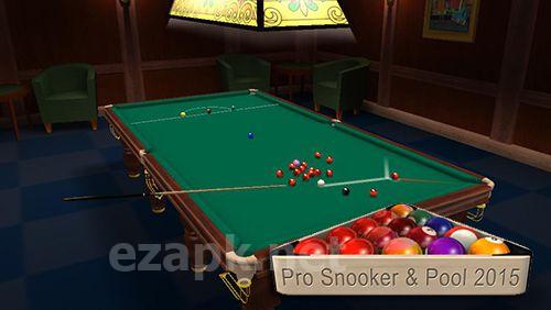 Pro snooker and pool 2015