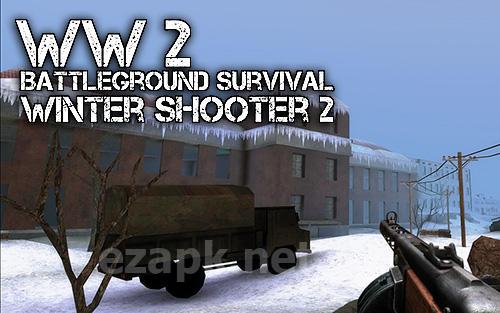 World war 2: Battleground survival winter shooter 2