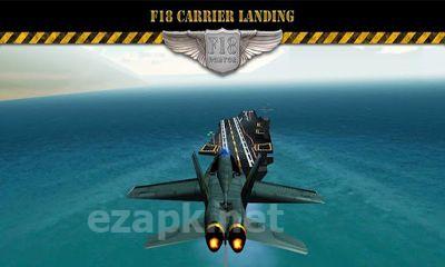 F18 Carrier Landing