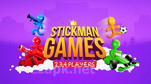 Stickman party: 2 player games