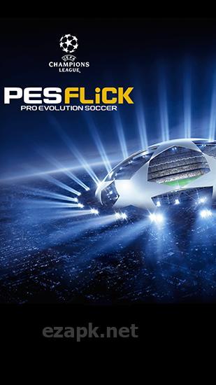 UEFA champions league: PES flick. Pro evolution soccer