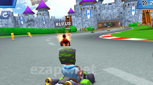 Boom karts: Multiplayer kart racing