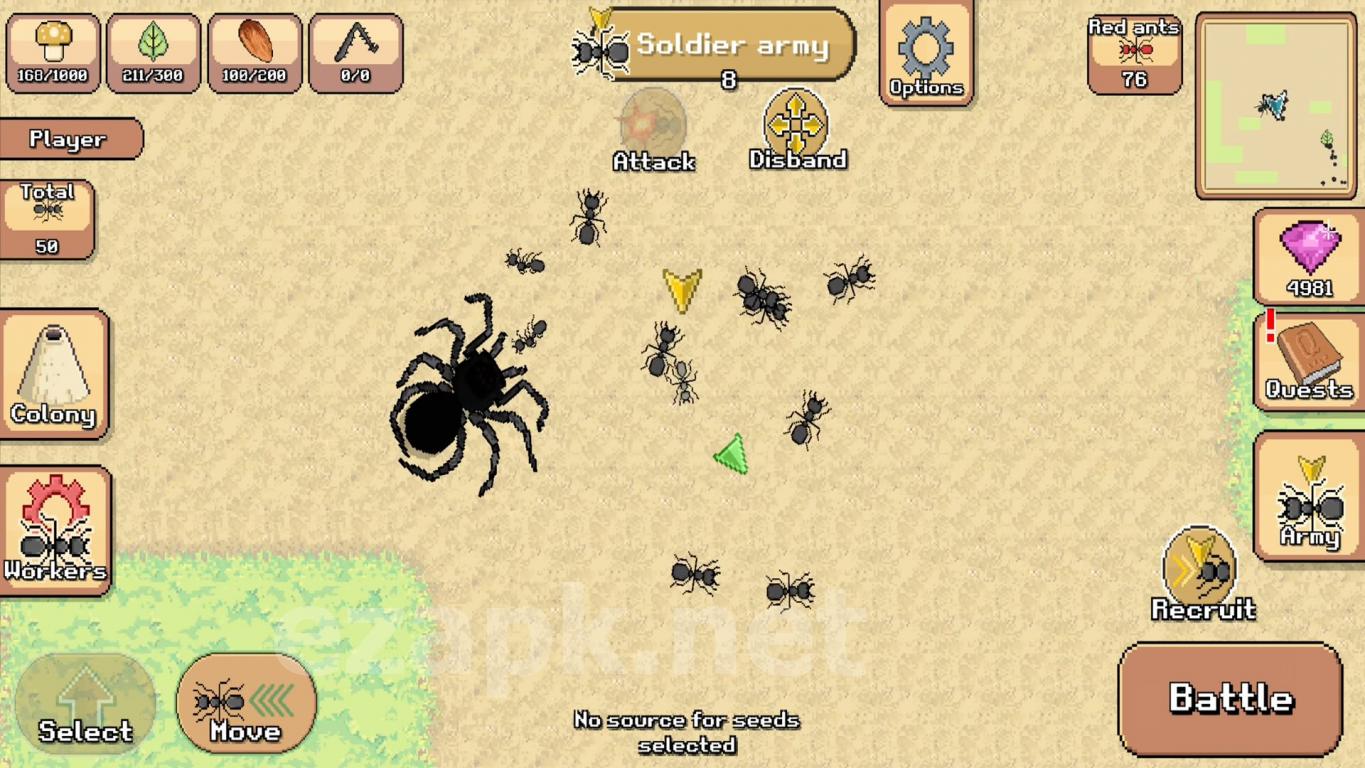 Pocket Ants: Colony Simulator