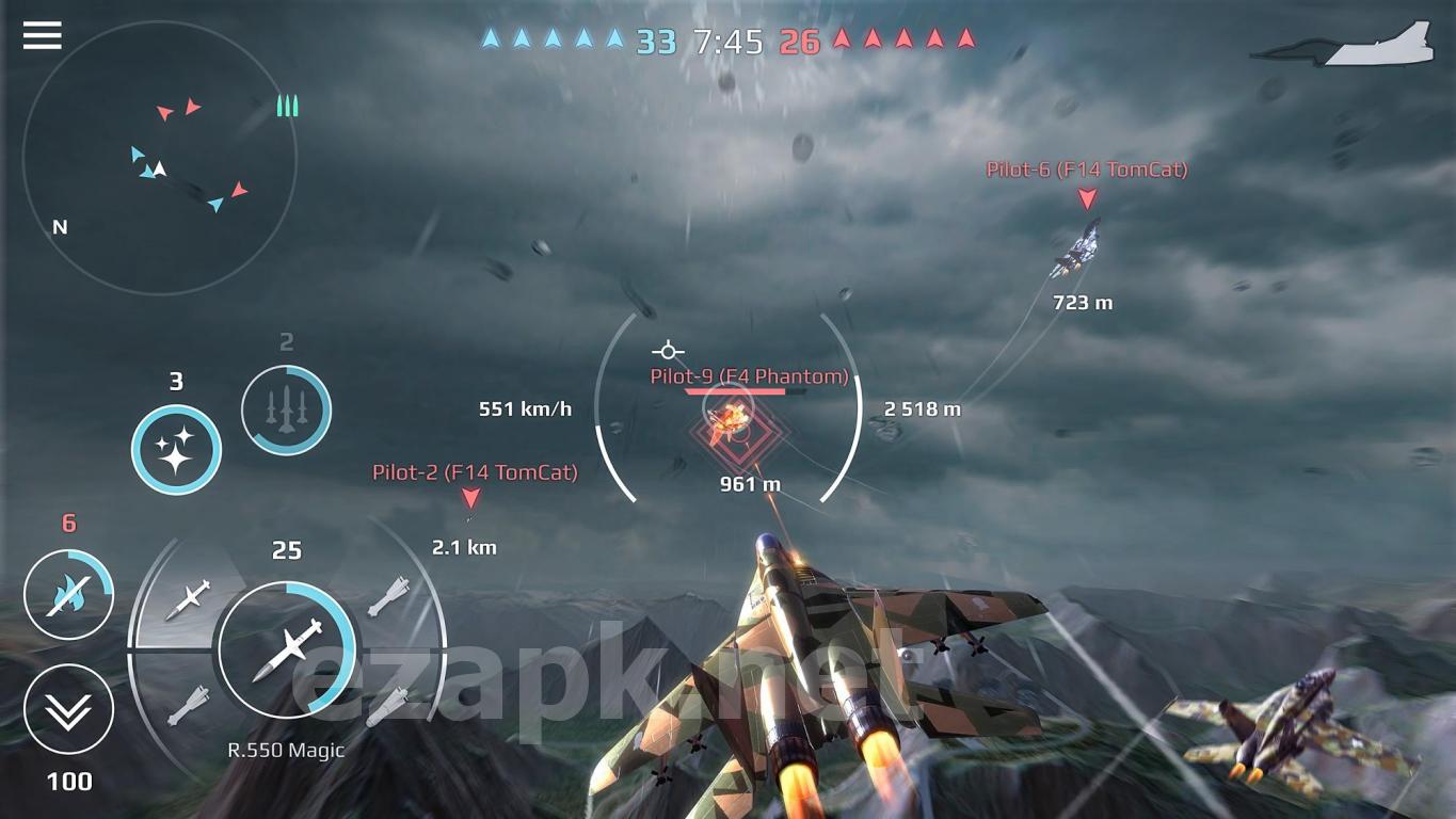 Sky Combat: war planes online simulator PVP