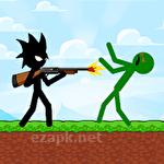 Stickman zombie shooter: Epic stickman games