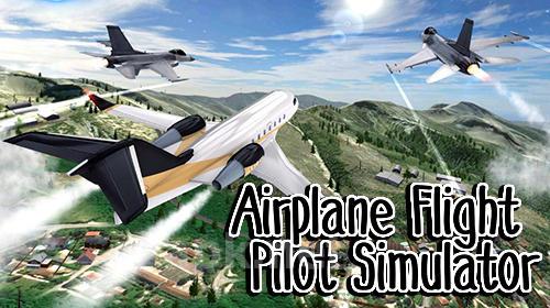 Airplane flight pilot simulator