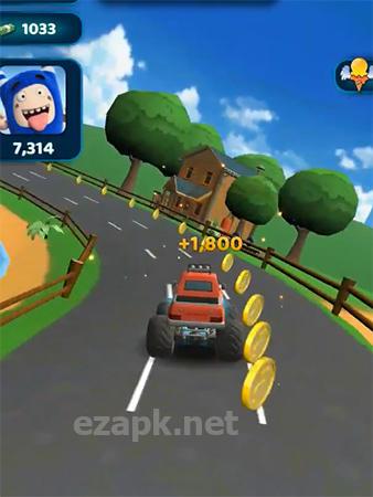 Oddbods turbo run