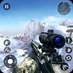 Winter mountain sniper: Modern shooter combat