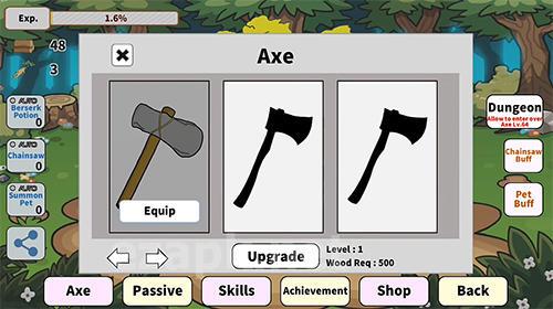 Tap tap axe