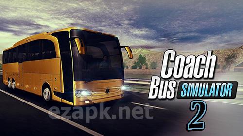 Coach bus simulator driving 2