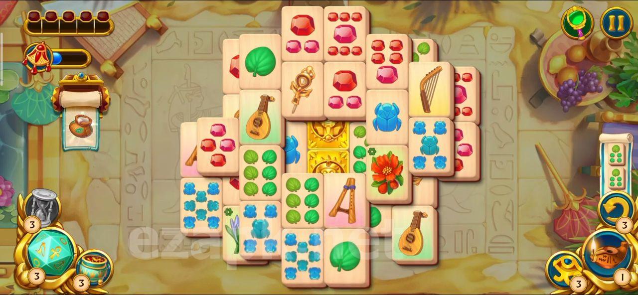 Pyramid of Mahjong: A tile matching city puzzle