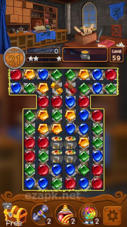 Jewels Magic Kingdom: Match-3 puzzle
