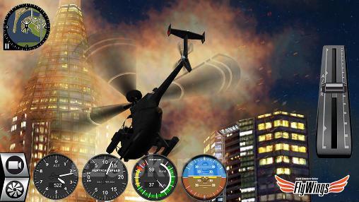 Helicopter simulator 2016. Flight simulator online: Fly wings
