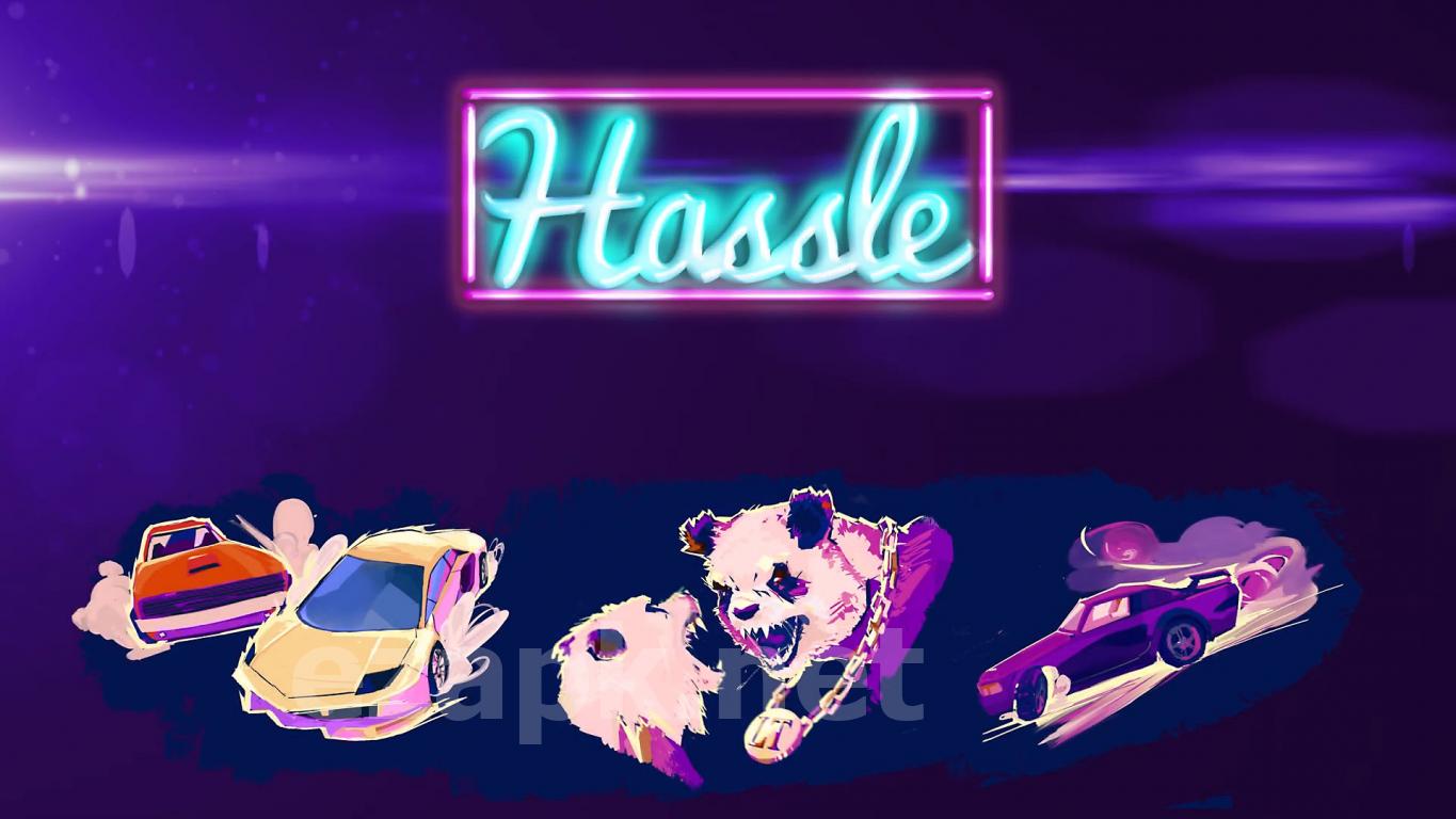 Hassle 1977 - online top down action game
