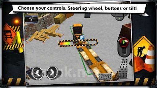 Construction: Trucker parking simulator
