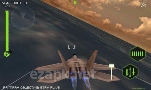 F-22 Raptor strike: Jet fighter