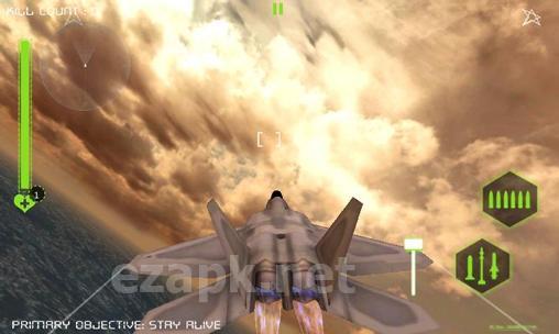 F-22 Raptor strike: Jet fighter