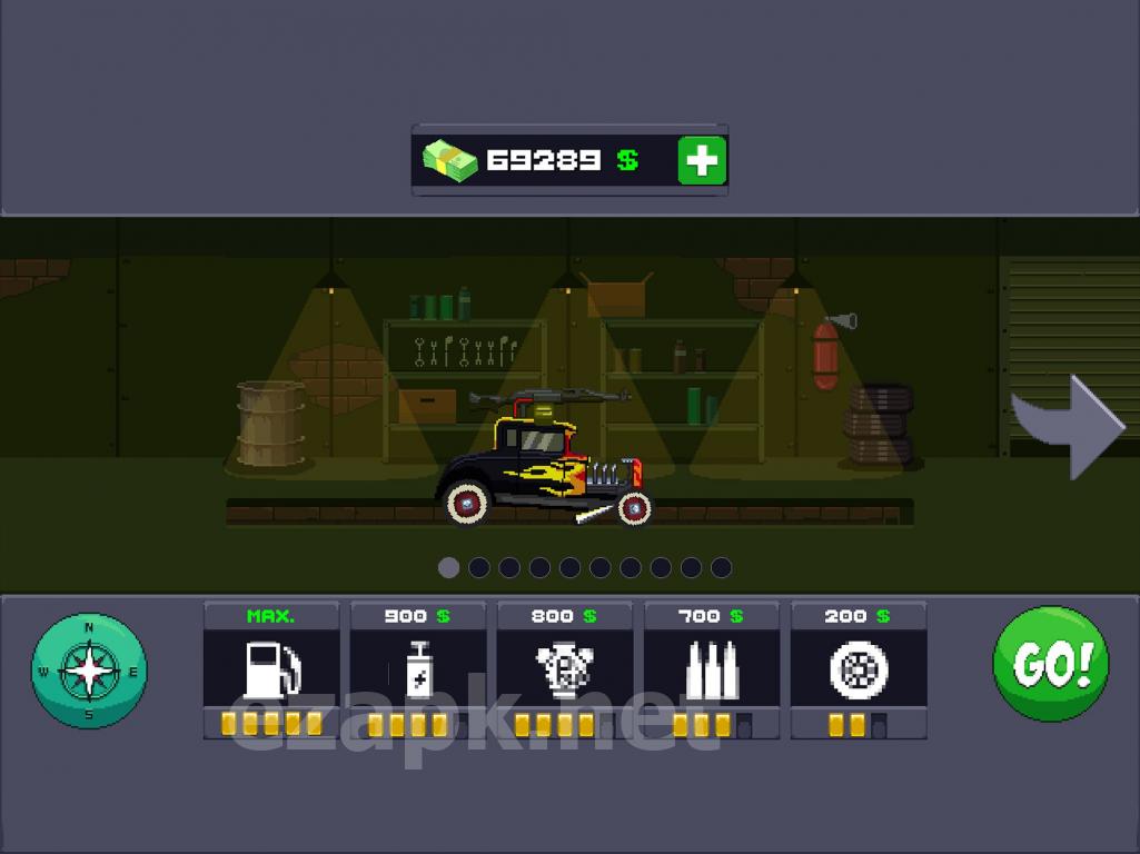 Drive or Die - Zombie Pixel Earn to Racing