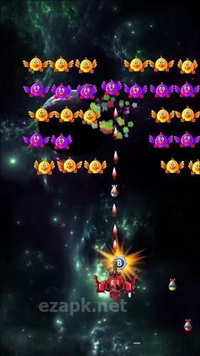 Space invaders: Chicken shooter