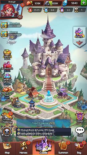 Raids and puzzles: RPG quest