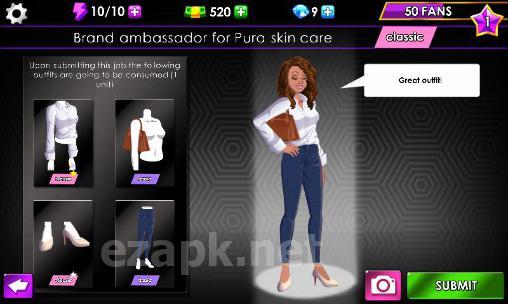 Fashion fever: Top model game