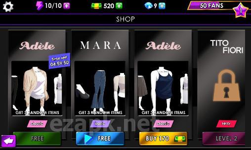 Fashion fever: Top model game